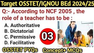 OSSTET 2024-25 | Day 3 | CDP SCHOOL MANAGEMENT AND EVALUATION | All PYQs