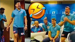 Shreyas Iyer hilariously imitates Marcus Stoinis’ Moves 