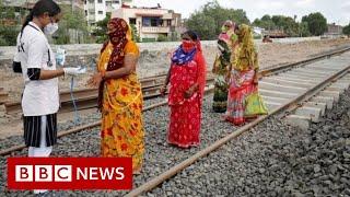 India's coronavirus infections top five million mark - BBC News