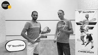 Review Tecnifibre Carboflex 125 X Top V2 with Mohamed El Shorbagy