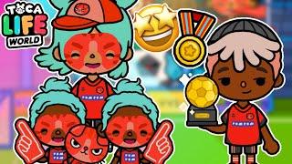 ЛЕОН СТАЛ ИЗВЕСТНЫМ ФУТБОЛИСТОМ!  Toca Boca Life World 