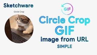 Circle Crop GIF from URL using Glide Simple Sketchware - DreamPLAY Dev