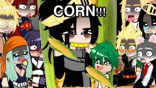 Pro heroes, LOV and Parents React To Corn!  || mha/bnha || Gacha Club | Life ||  my AU ||