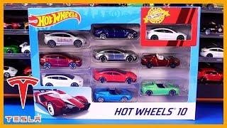 Hot Wheels Tesla 10 Pack *Custom*