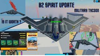 B2 Spirit Update in Military Tycoon Roblox #robloxmilitarytycoon #militarytycoon