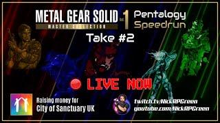 The Metal Gear Solid Master Collection Pentalogy Speedrun - Take #2 - !charity ️