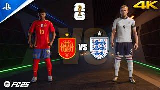 FC 25 | Spain vs England | FIFA World Cup 2026 Ft. Yamal, Kane & Bellingham | PS5 4K