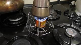 Готовлю кофе на супердешевой самодельной комфорке