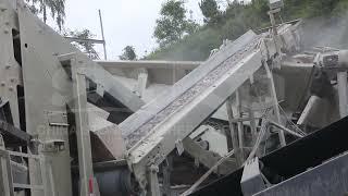 china new design mobile rock crusher machine