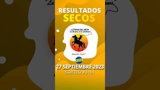 Secos de la Lotería del Meta del 27 de Septiembre 2023 #shorts #resultado #loteria #meta