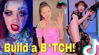 bella poarch build a b*tch tiktok challenge compilation #2