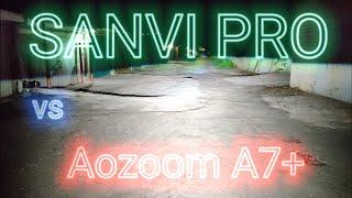 Как светят bi-LED Sanvi? + ночной тест Aozoom A7+, Infolight Deluxe и Infolight G15