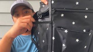 Orzbow XL Stroller Bag With Diaper Changing Pad | Demo & Review