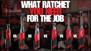 What Milwaukee Ratchet YOU should Buy: Short or Extended Reach? High Torque, High Speed, or Impact??