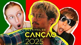 Josh - "Tristeza" REACTION & REVIEW   | Festival da Canção 2025 | PORTUGAL EUROVISION