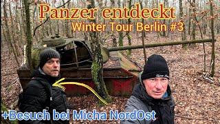 Panzer entdeckt/Micha NordOst/Winter Tour Berlin/@MichaNordOst