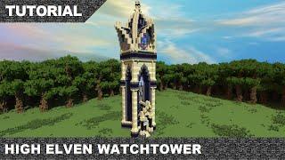 Minecraft High Elven Watchtower Tutorial & Download