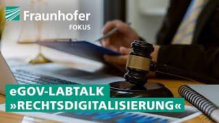 eGov-Labtalk »Rechtsdigitalisierung im Public Sector«