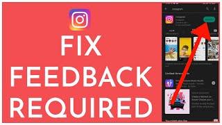 How To Fix Instagram Feedback Required Error (2023)