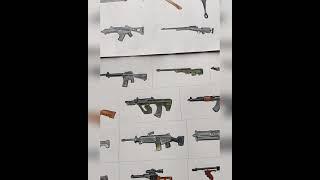 PUBG guns drawing collection#pubg#pubgmobileindia#pubgguns#AKM#pubgmemes#gaming#drawing#fortnite#art