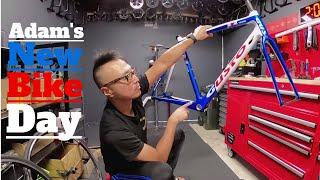 Adam's new Gusto bike build. TDC Vlog #181