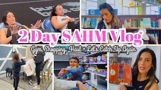 Two Day Mom Vlog | Gym, Shop With me, Haul + Let’s Catch Up | DITL Of a Mom Of Two