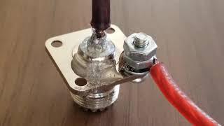 102 and 107 Inch Cb Radio Homemade  Single Beam Antenna UHF Female So239 Mount.