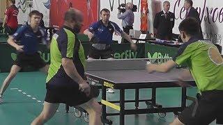 ZHIDKOV, ZHMUDENKO vs GLADYISHEV, KHOMUTOV Russian Club Premier League 4 Tour Table Tennis