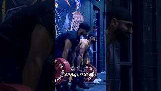 Strongest Deadlift With 2 People #deadlift #shorts