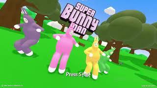 Играю с другом в super bunny man