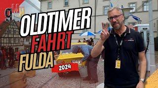 Die ADAC Oldtimerfahrt 2024 Fulda - Oldtimer-Rallye durch die Rhön und den Vogelsberg im Porsche 911