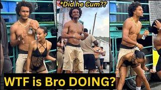 United Fans were Angry after Joshua Zirkzee was seen Dancing with a stripper in Barbados