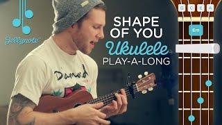 Shape of You Ed Sheeran - Ukulele Play-a-long cover tutorial with Adam Christopher