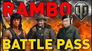 RAMBO in World of Tanks!!! (NEW TANK)