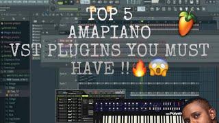 TOP 5 ! AMAPIANO VST PLUGINS YOU SHOULD HAVE !🫨|+ FREE DOWNLOADS