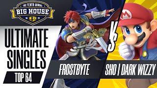 Frostbyte vs SHO | Dark Wizzy - Ultimate Singles Top 64 - The Big House 10