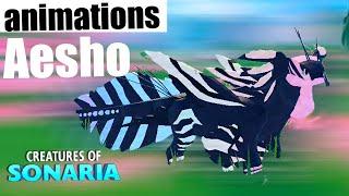 Aesho animations | Creatures Of Sonaria | whalemistar