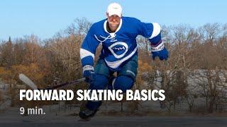 Forward Skating Basics | Beginner Player Practice Plan | iTrain Hockey