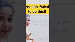 99.99% did not get this! #shorts #shortsvideo #math #mathpuzzle #mathspuzzles #mathspuzzle #trending