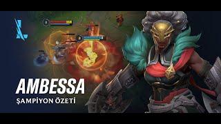 Ambessa Şampiyon Özeti | Oynanış - League of Legends: Wild Rift