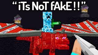 The FUNNIEST FAKE Minecraft Speedruns EVER...