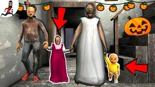 Granny Chapter Two, Masha and Yellow Baby Halloween story Funny Horror Animation  Cartoon Granny