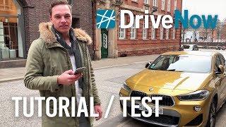 DriveNow Anleitung / Test mit dem BMW X2 - So GUT sind die CarSharing Autos!