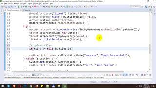 Build Online Help Desk with Spring MVC - Part 13 - Upload Ticket Images