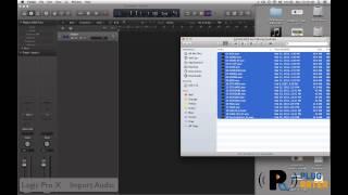 Logic Pro X Import Audio