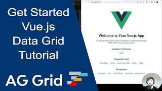 Vue.js Data Grid Getting Started With AG Grid