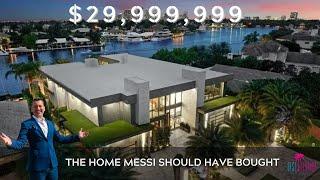 Exclusive Tour of the Property Messi Should Have Called Home! $29,999,999 Waterfront Dream!