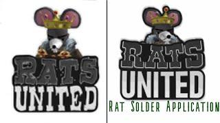 Rats United: How To Become A Rat Soldier