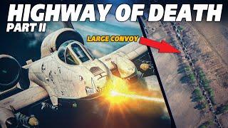 GAU-8 Vs Everything | A-10C Warthog Vs Massive Convoy | Digital Combat Simulator | DCS |