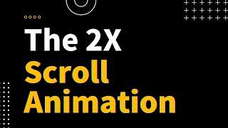 Scroll animation technique using jQuery MUST TRY!!